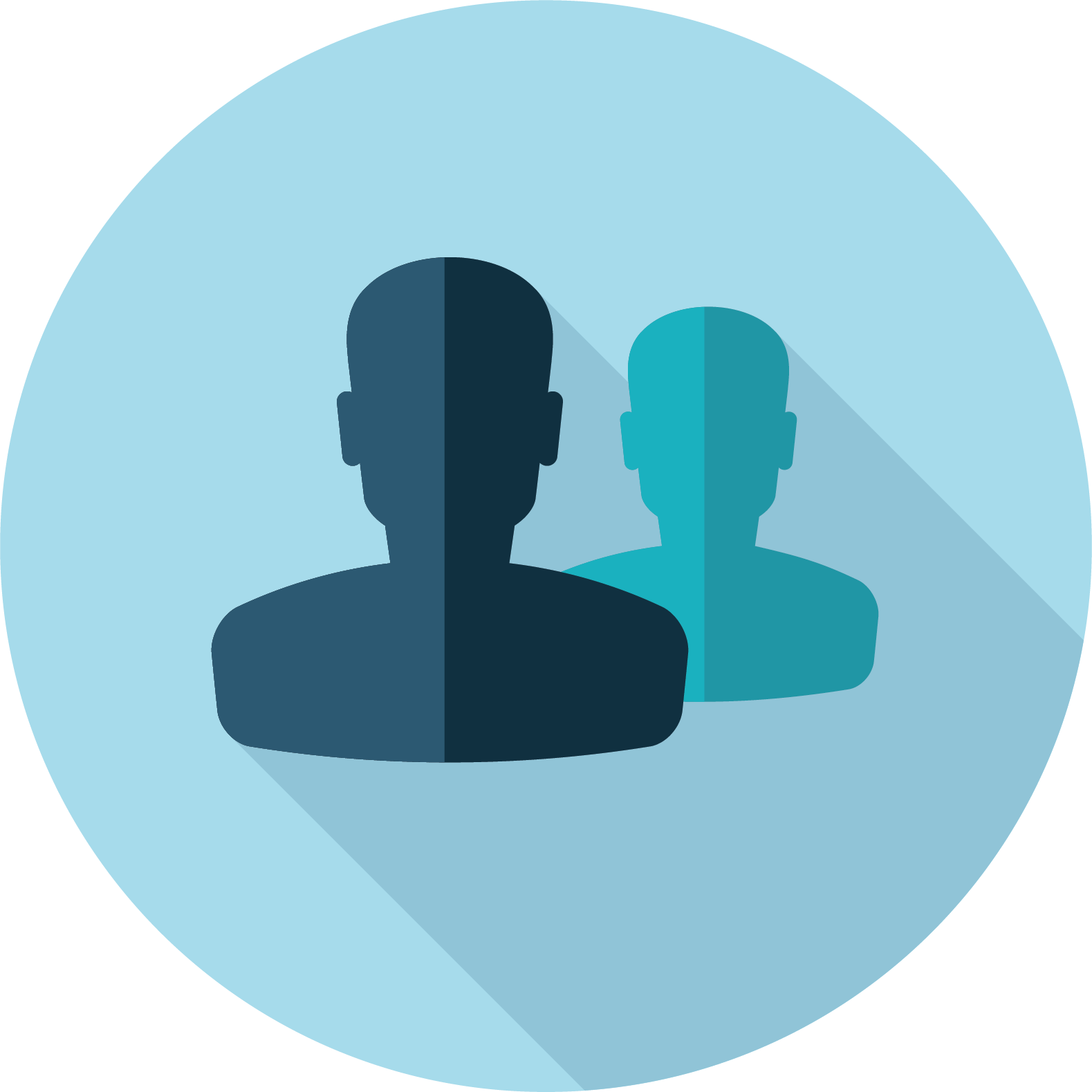 Image of two people depicting Salesforce Administrators