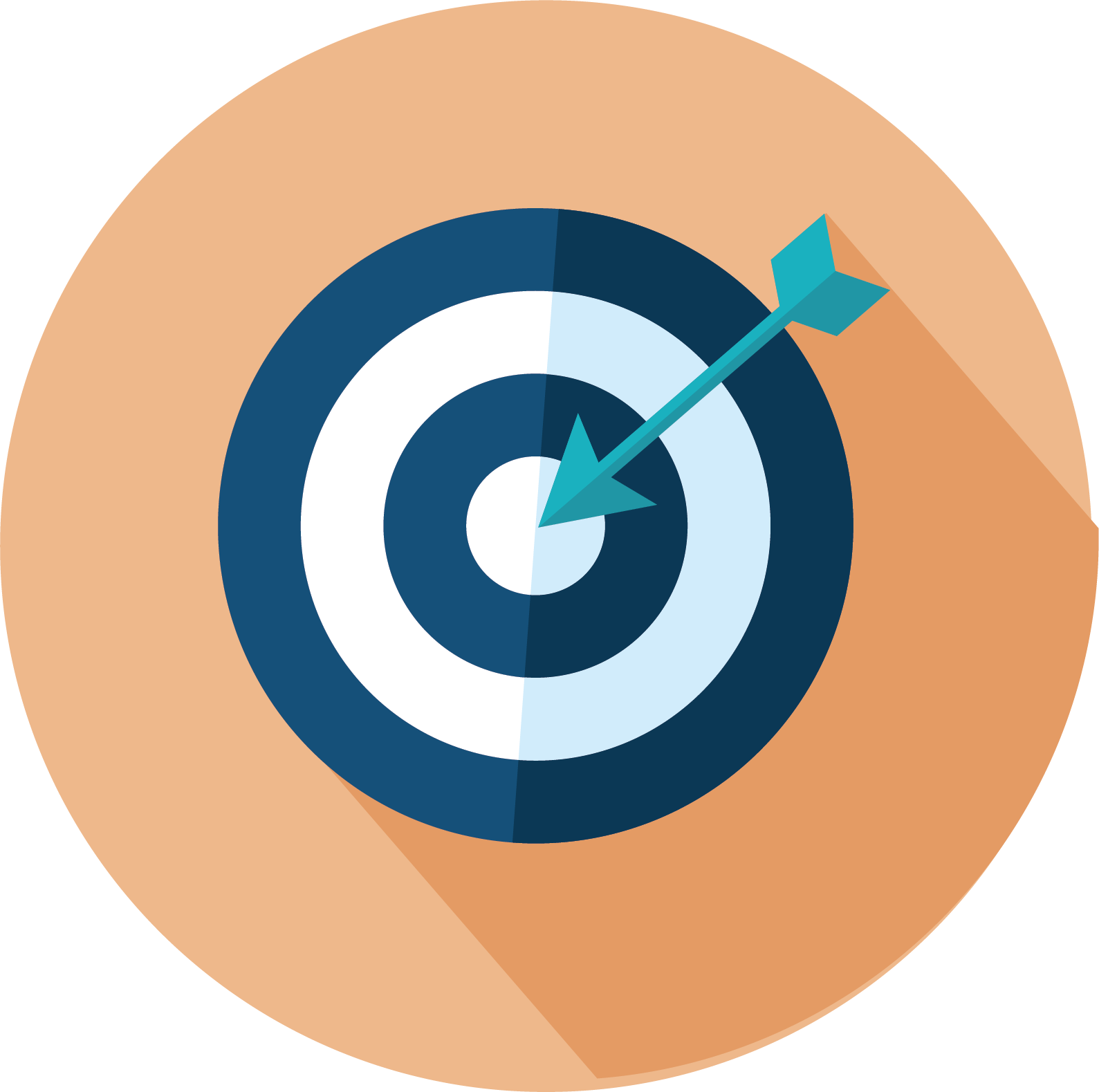 Image of bullseye depicting Salesforce Consulting